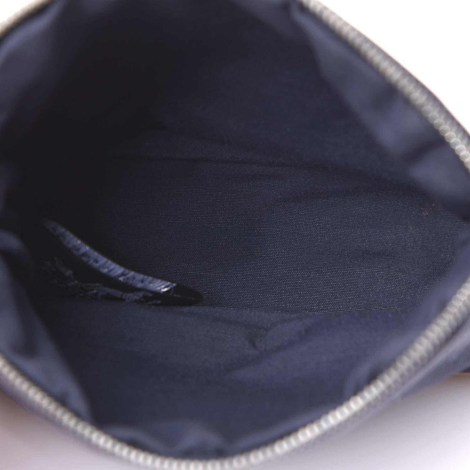 Hermes Cotton Canvas Mini Bolide Travel Cosmetic Pouch 4 of 9