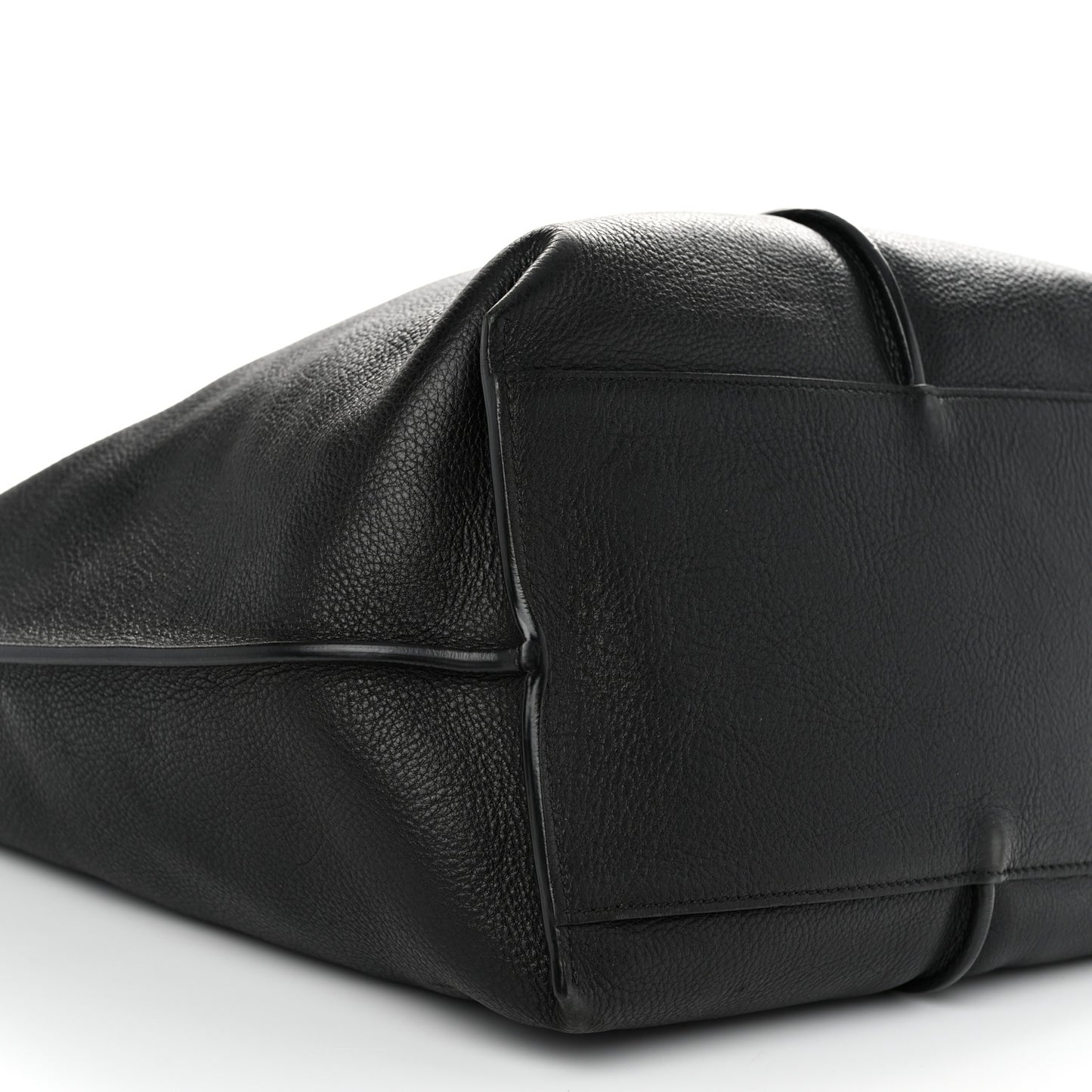 Smooth Calfskin Medium Vick Tote Black