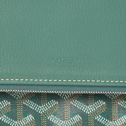 Goyard Goyardine Sainte Marie Soft Clutch Green 7 of 11
