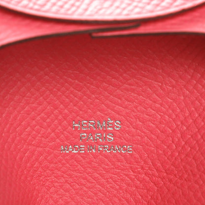 Hermes Epsom Bastia Coin Purse Rose Azalee 7 of 8
