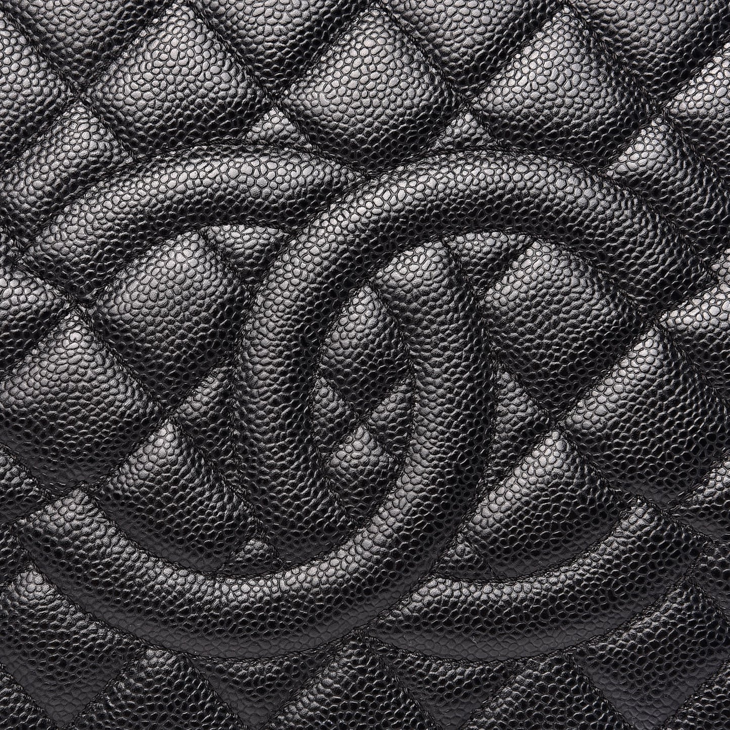Caviar Quilted XL Grand Shopping Tote GST Black