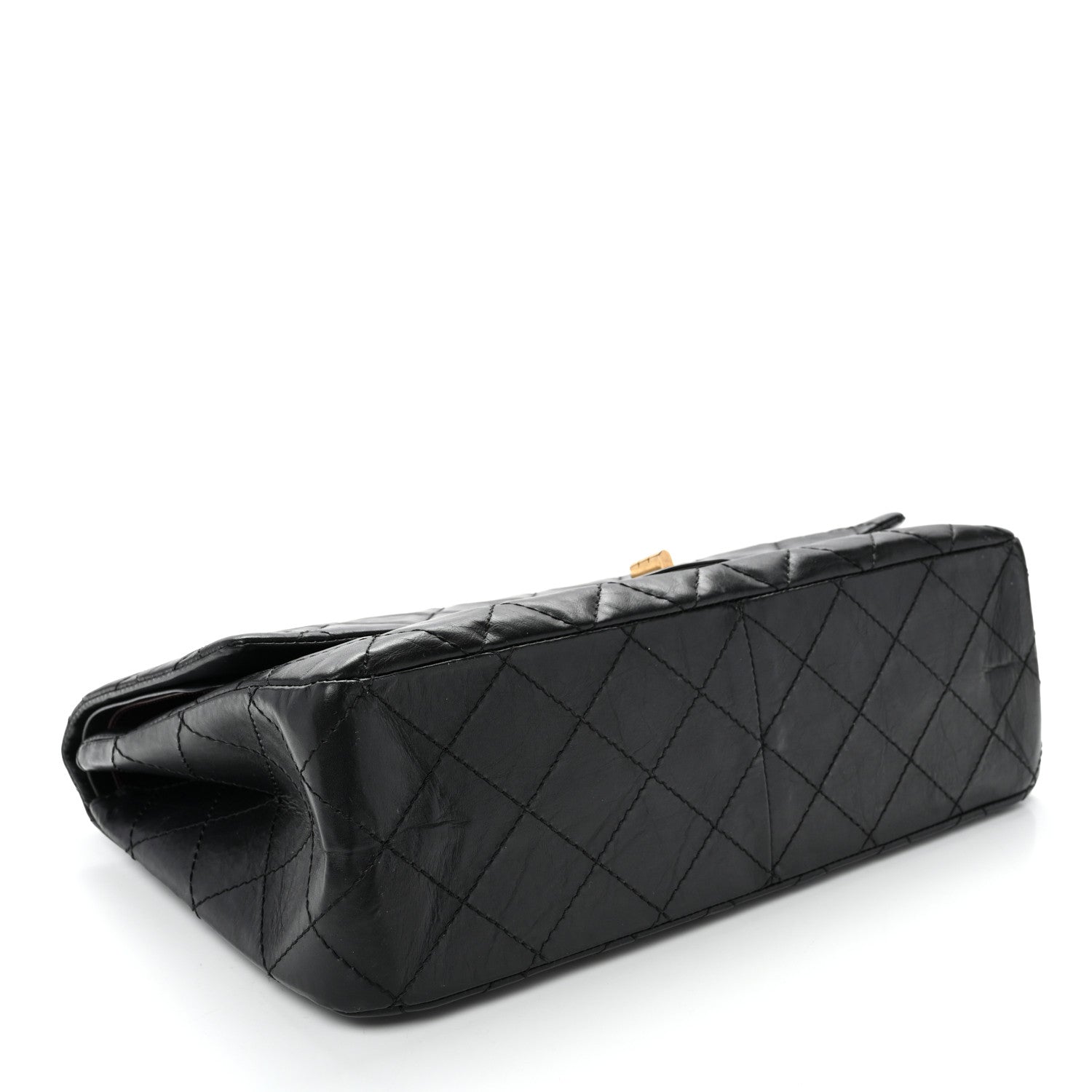 Chanel Aged Calfskin Quilted 2.55 Reissue 227 Flap Black 4 of 10