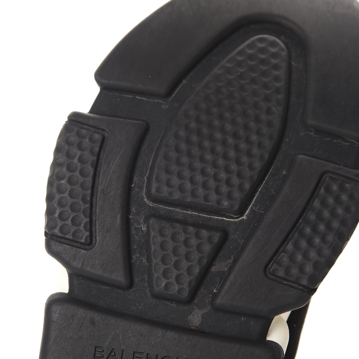 Ribbed Effect Knit Hi Speed Sneakers 40 Black Bleu