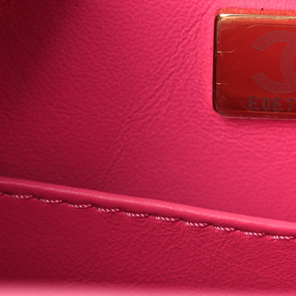 Chanel Goatskin Quilted Mini Square Flap Pink 7 of 12