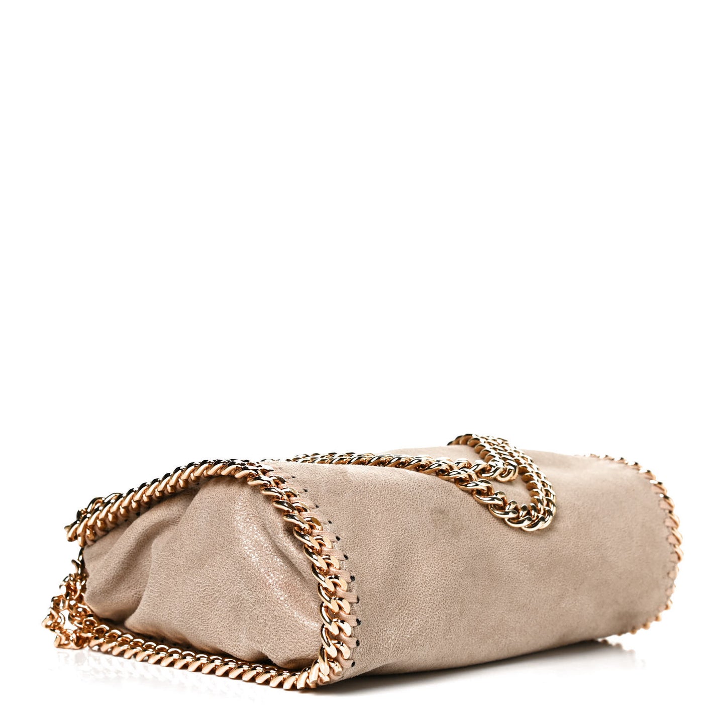 Mini Falabella Fold Over Tote Clotted Cream