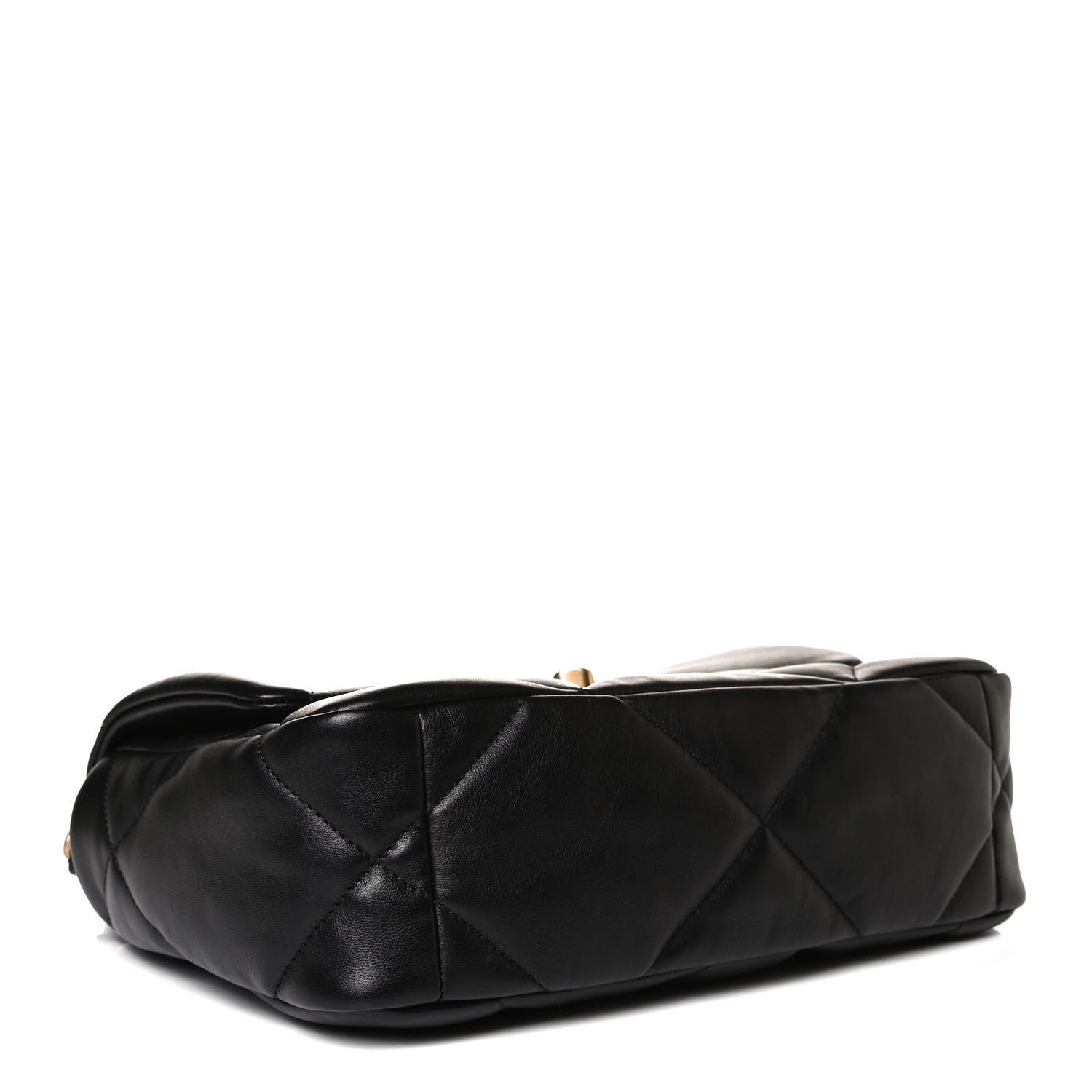 Chanel Lambskin Quilted Medium Chanel 19 Flap Black 4 of 14
