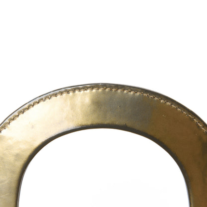 Christian Dior Metallic Snakeskin Mini Lady Dior Gold 14 of 14