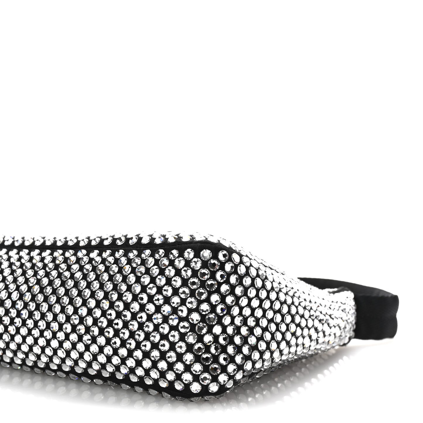 Satin Crystal Mini Re-Edition 2000 Bag Cristal