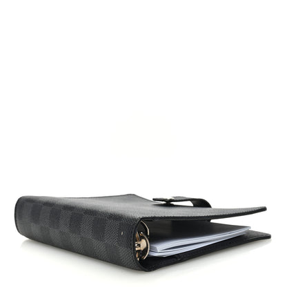 Louis Vuitton Damier Graphite Medium Ring Agenda Cover 4 of 7