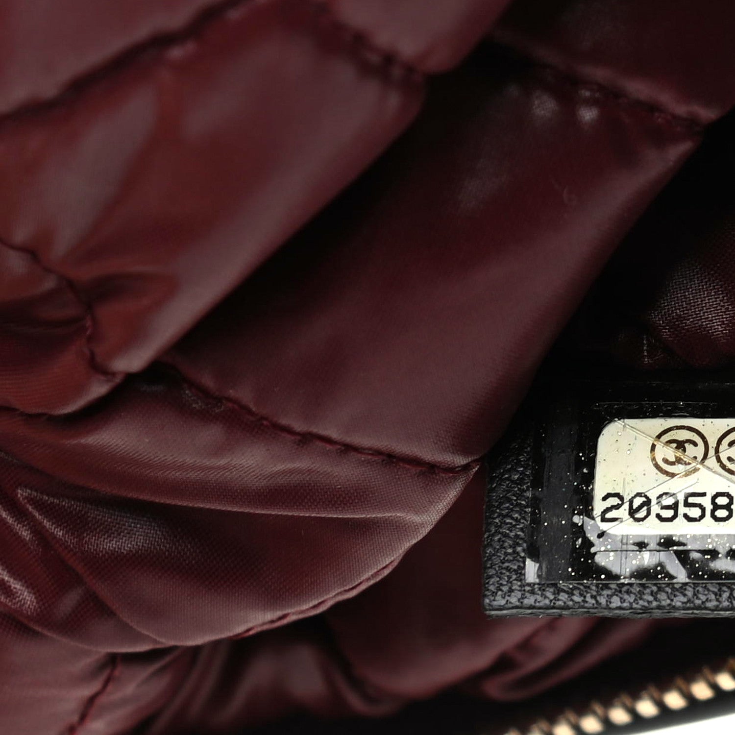 Chanel Lambskin Quilted CC Beauty Clutch Black 7 of 7