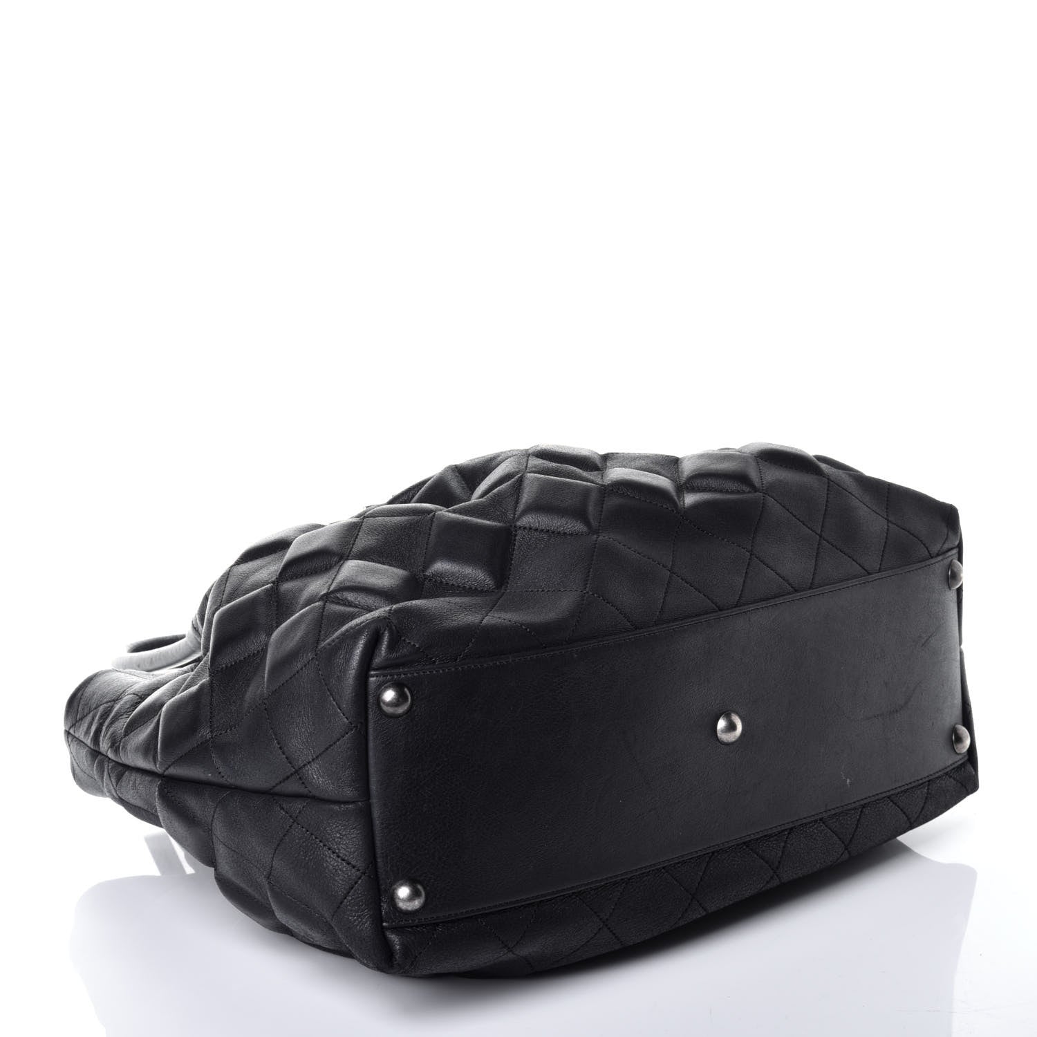 Chanel Calfskin Sloane Square Tote Black 4 of 9