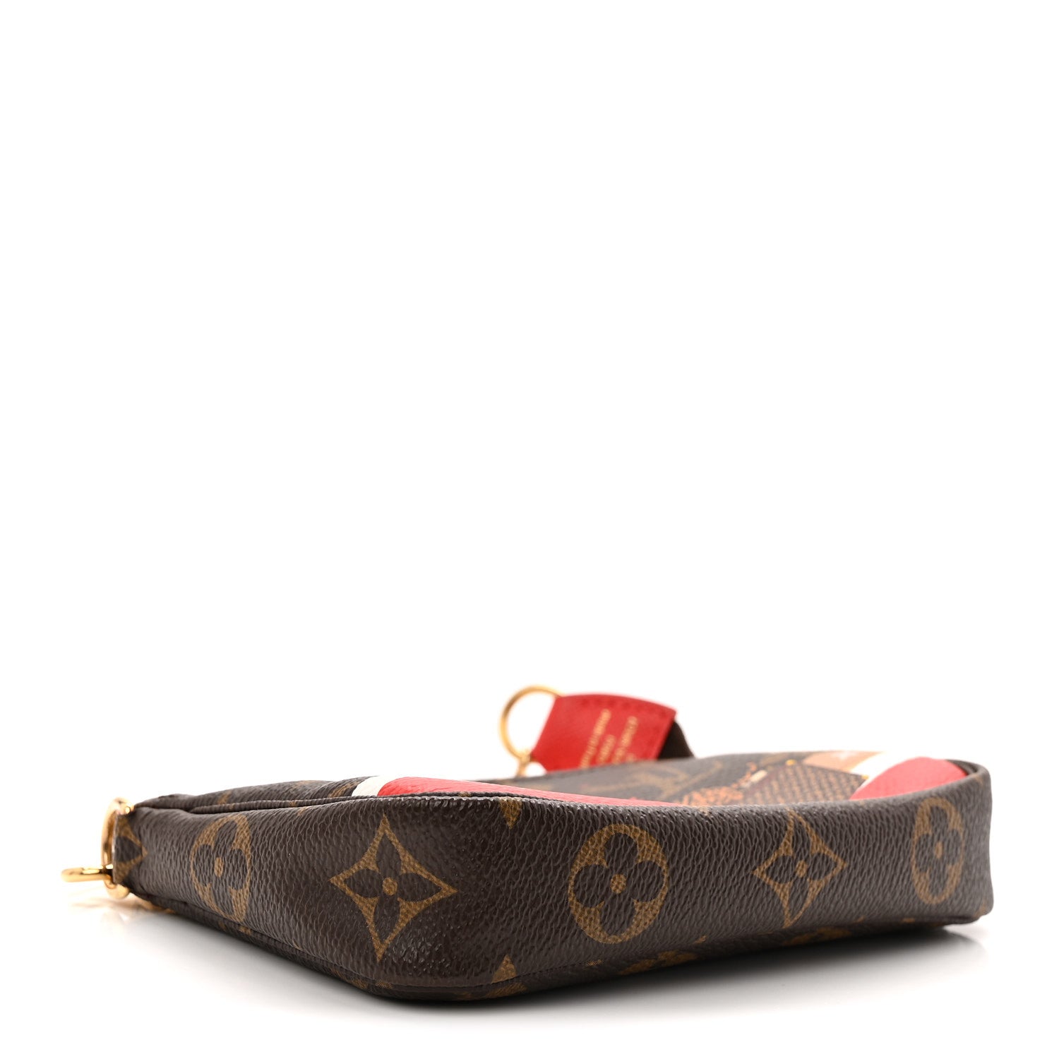 Louis Vuitton Monogram 2018 Christmas Animation Mini Cats Pochette