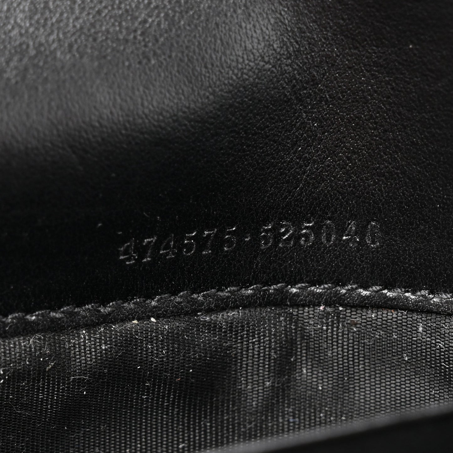Calfskin Matelasse GG Marmont Chain Wallet Black