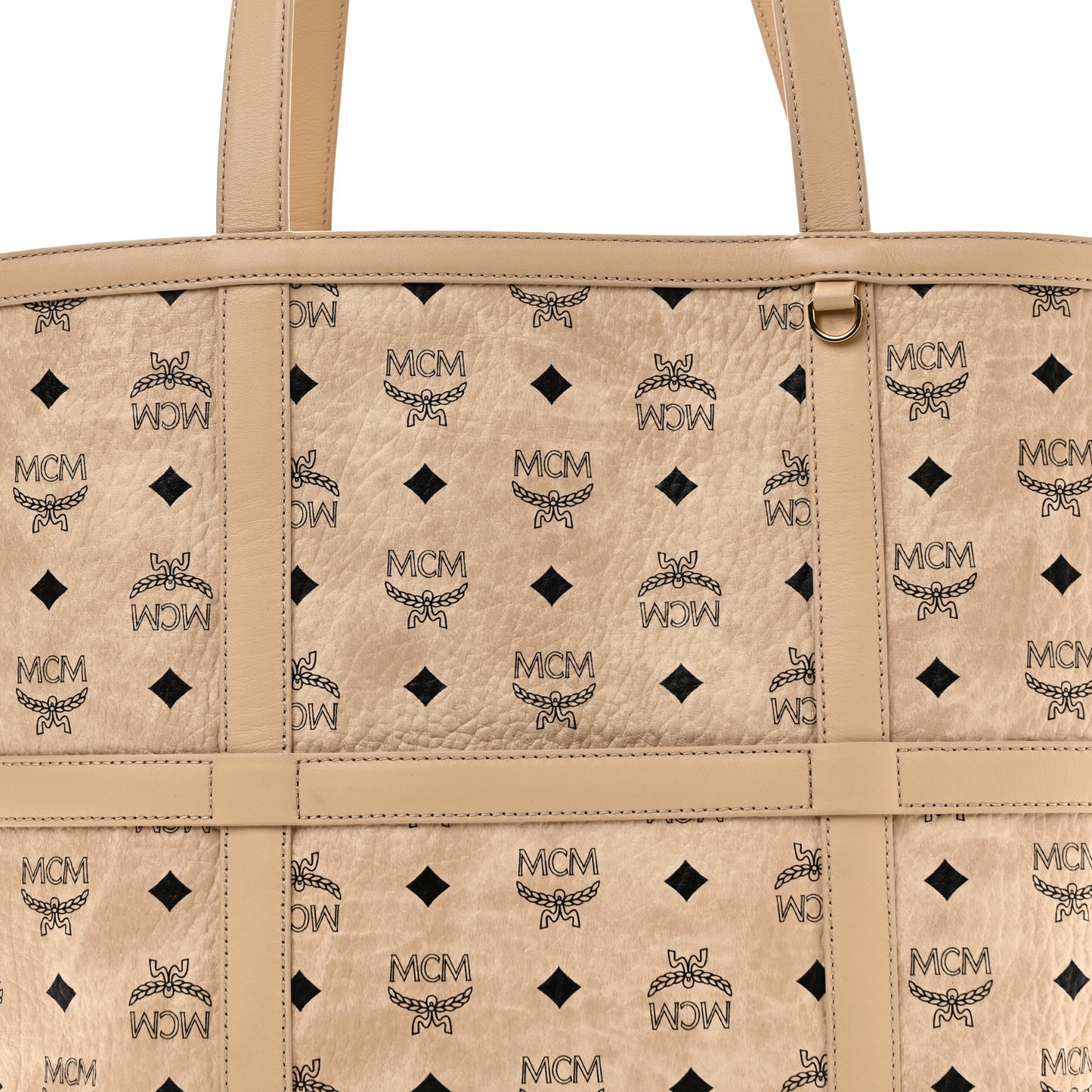 Visetos Nappa Medium Aren Tote Beige