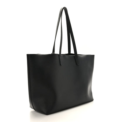 Saint Laurent Calfskin Large Shopping Tote Black 4 of 10