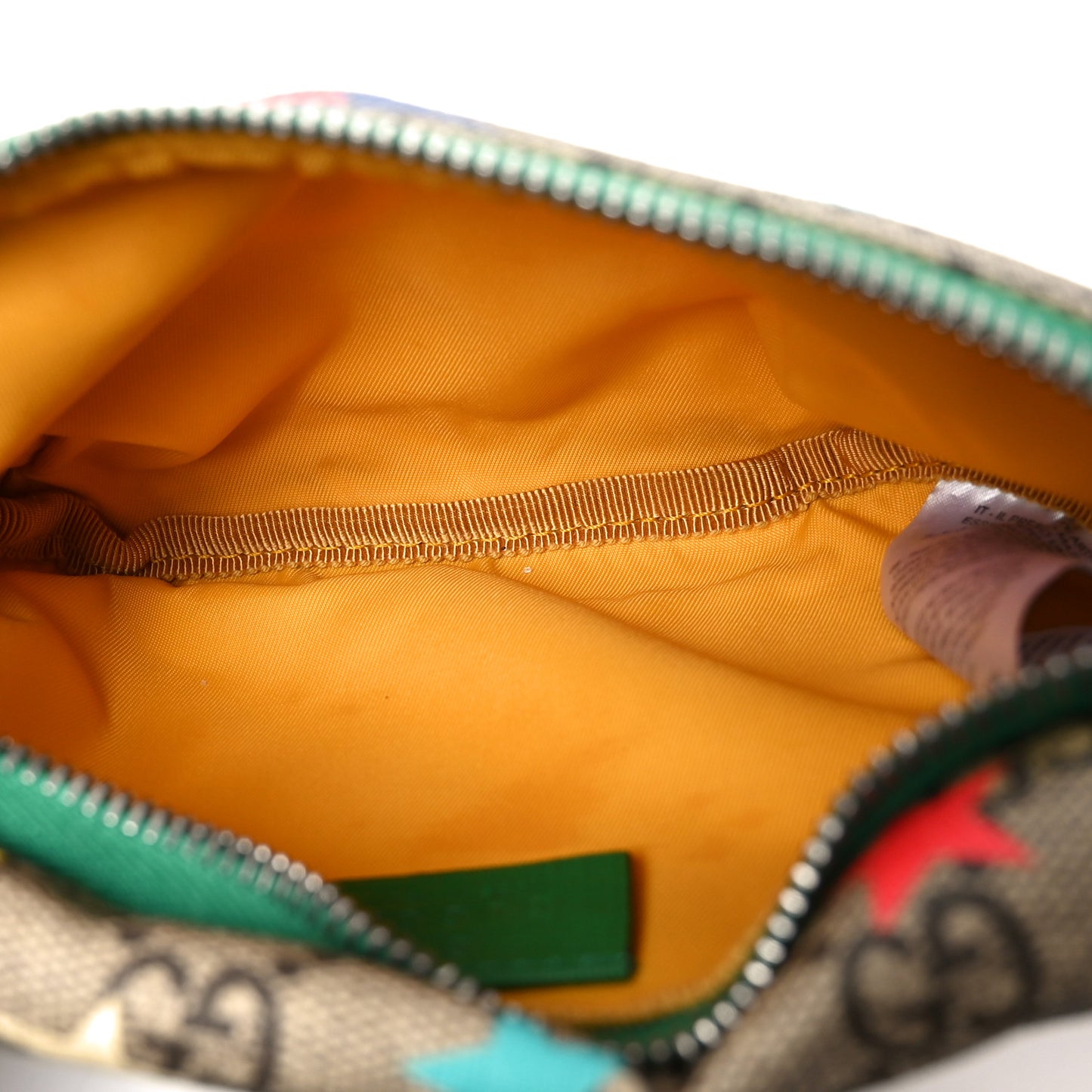 GG Supreme Monogram Ranch Childrens Belt Bag Multicolor