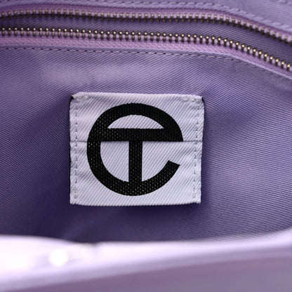 Telfar Metallic Vegan Leather Medium Shopping Bag Kush 6 of 10