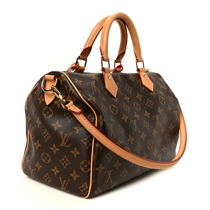 Louis Vuitton Monogram Speedy Soft 30 Crafty Red 3 of 9