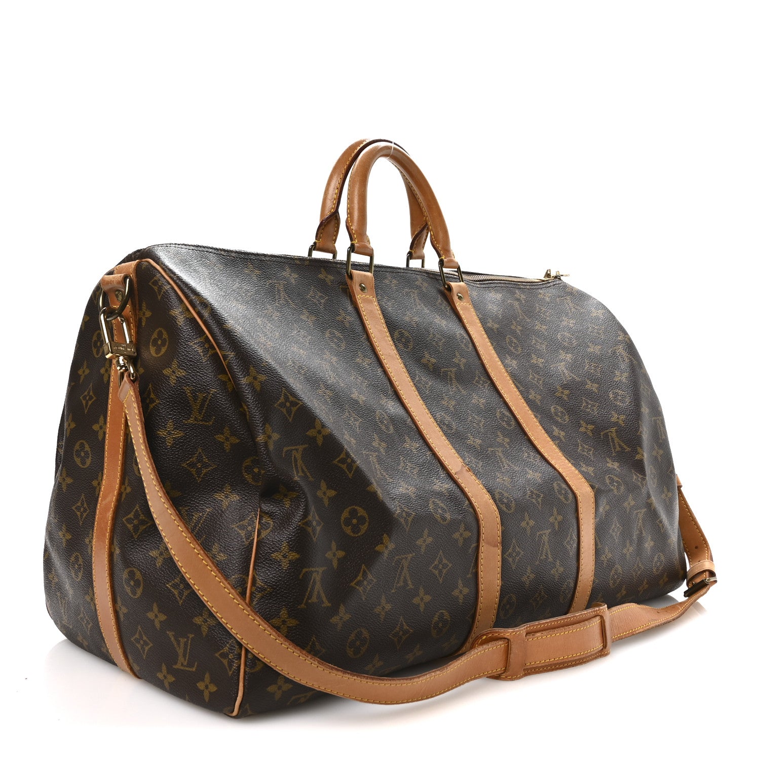 Louis Vuitton Monogram Keepall Bandouliere 55 2 of 11