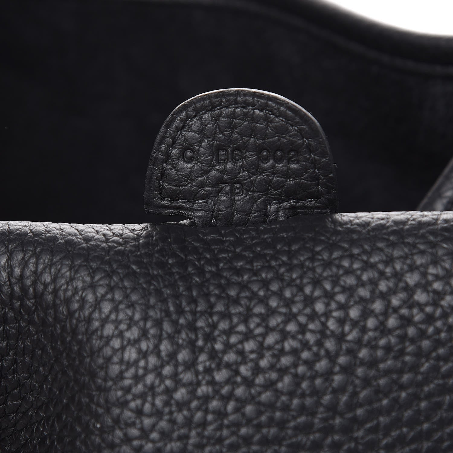 Hermes Taurillon Clemence Evelyne III PM Black 7 of 12