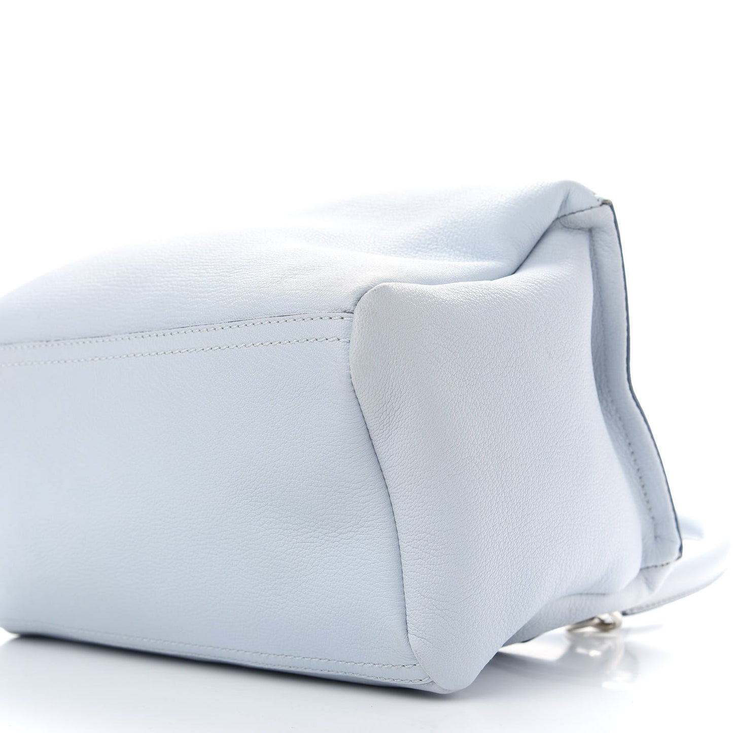 Sugar Goatskin Small Pandora Baby Blue