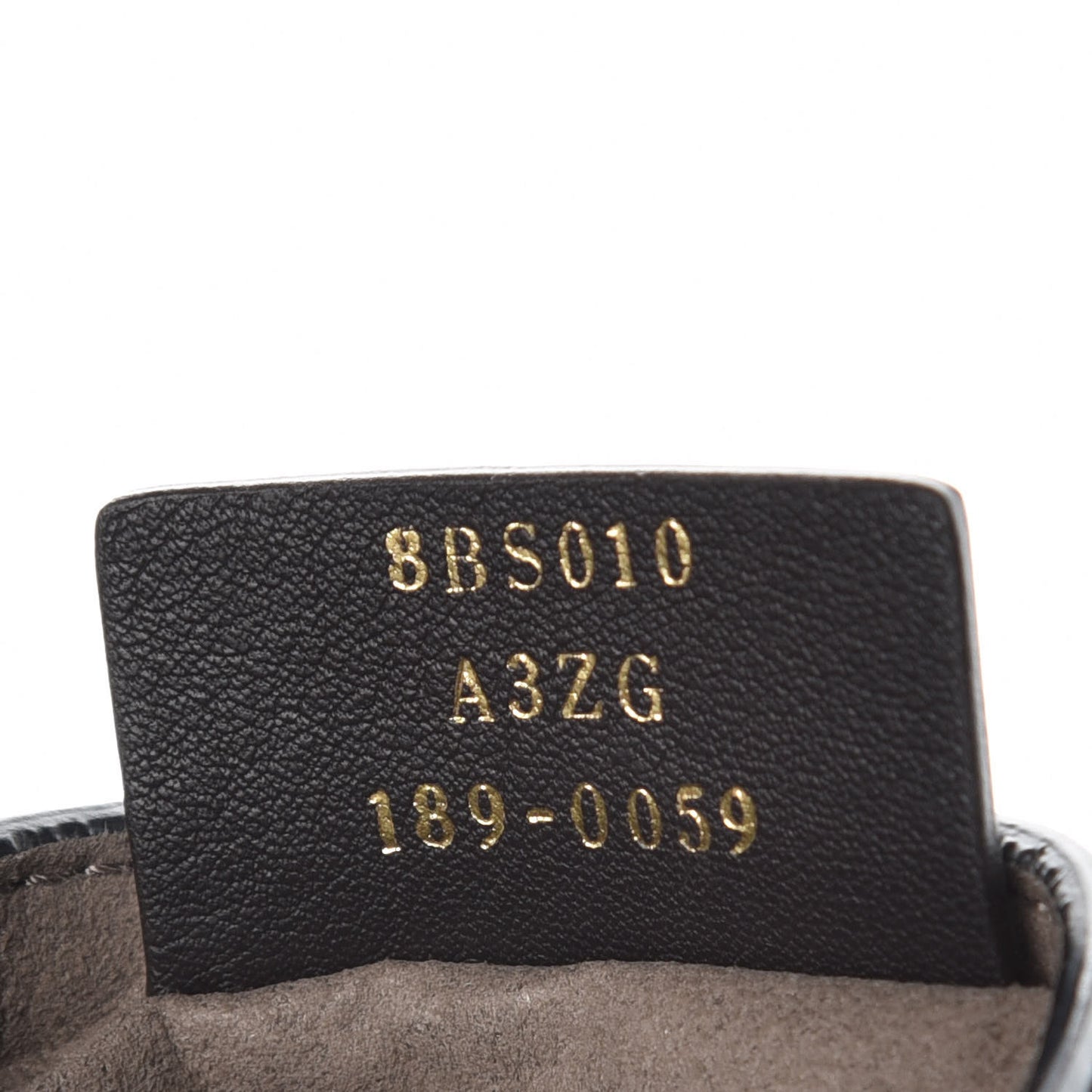 Vitello Liberty F is Fendi FF 1974 Embossed Mini Mon Tresor Bucket Bag Black