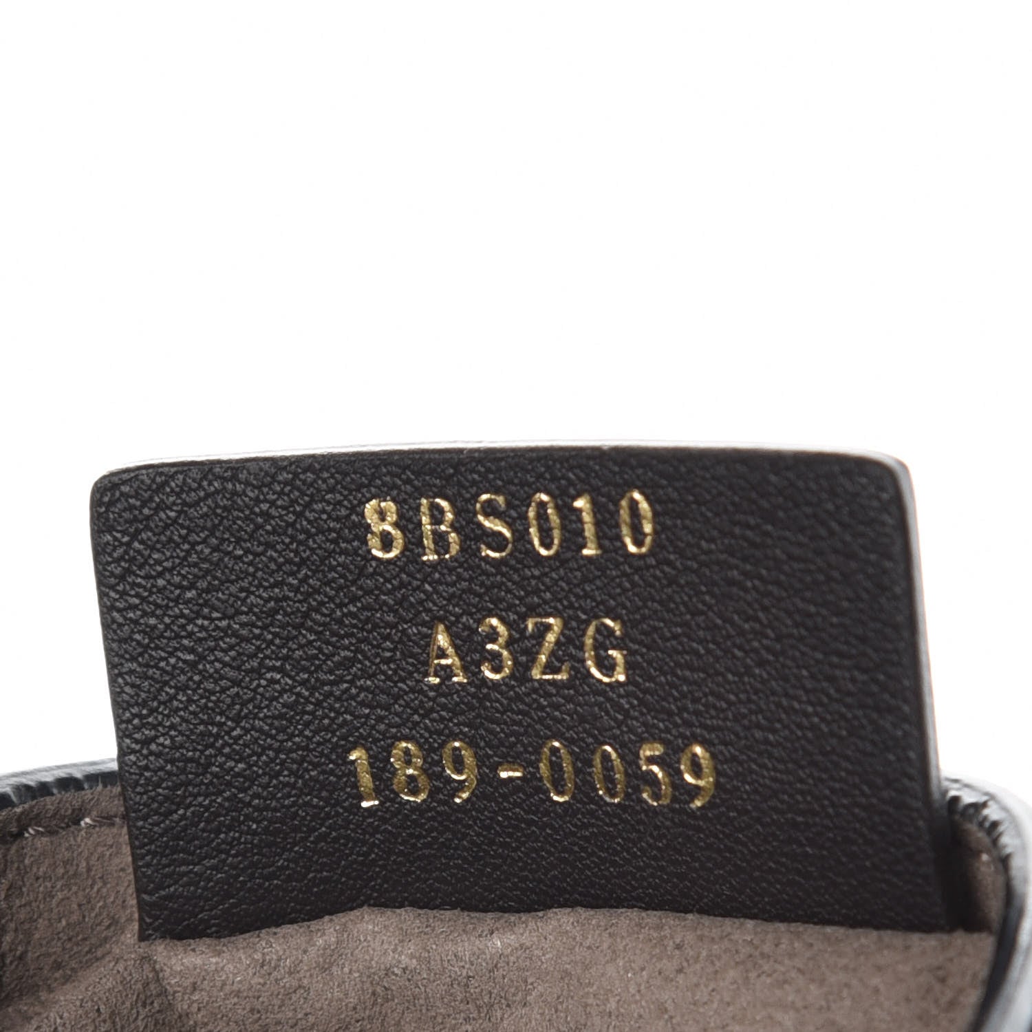 Fendi Vitello Liberty F is Fendi FF 1974 Embossed Mini Mon Tresor Bucket Bag Black 7 of 9