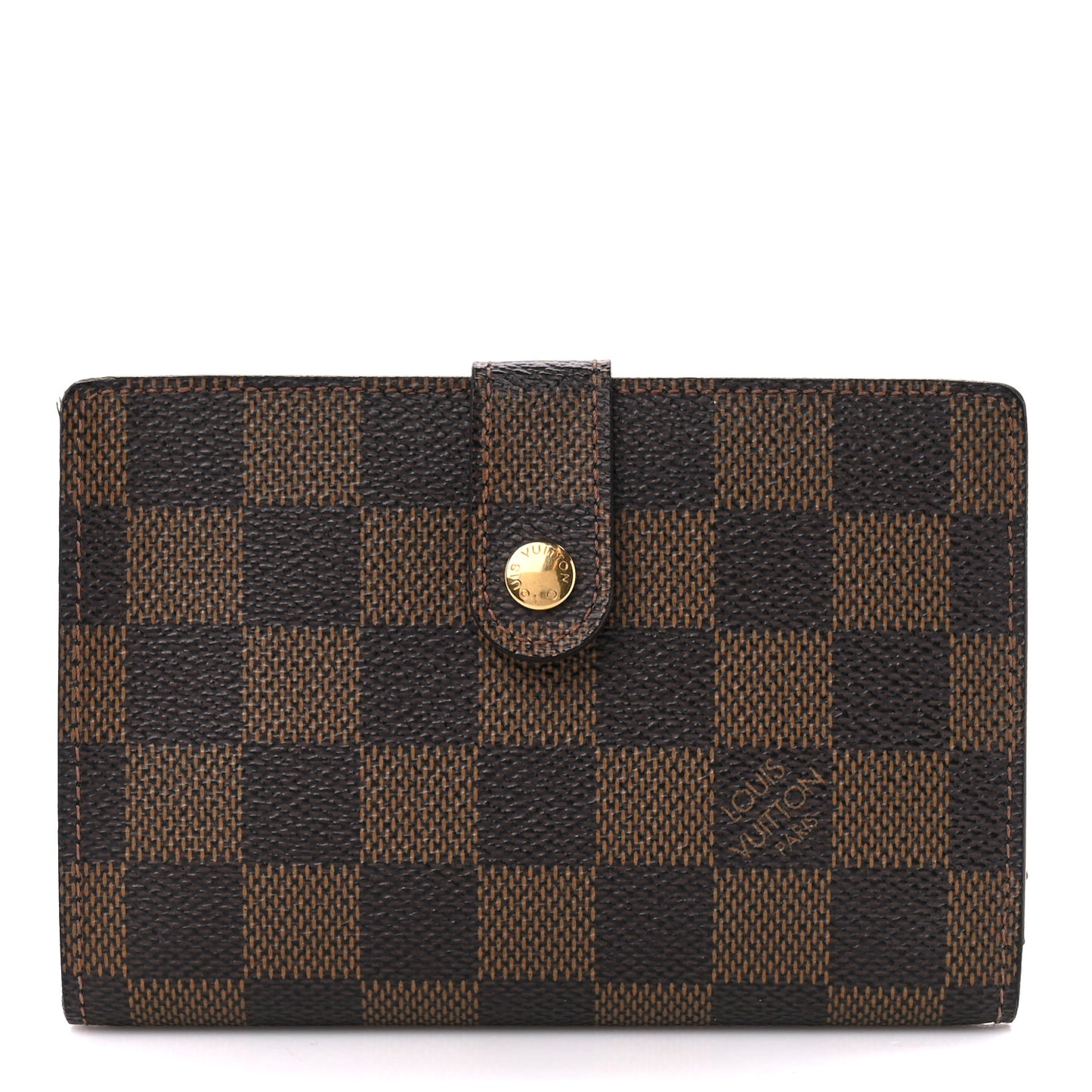 Damier Ebene French Purse Wallet