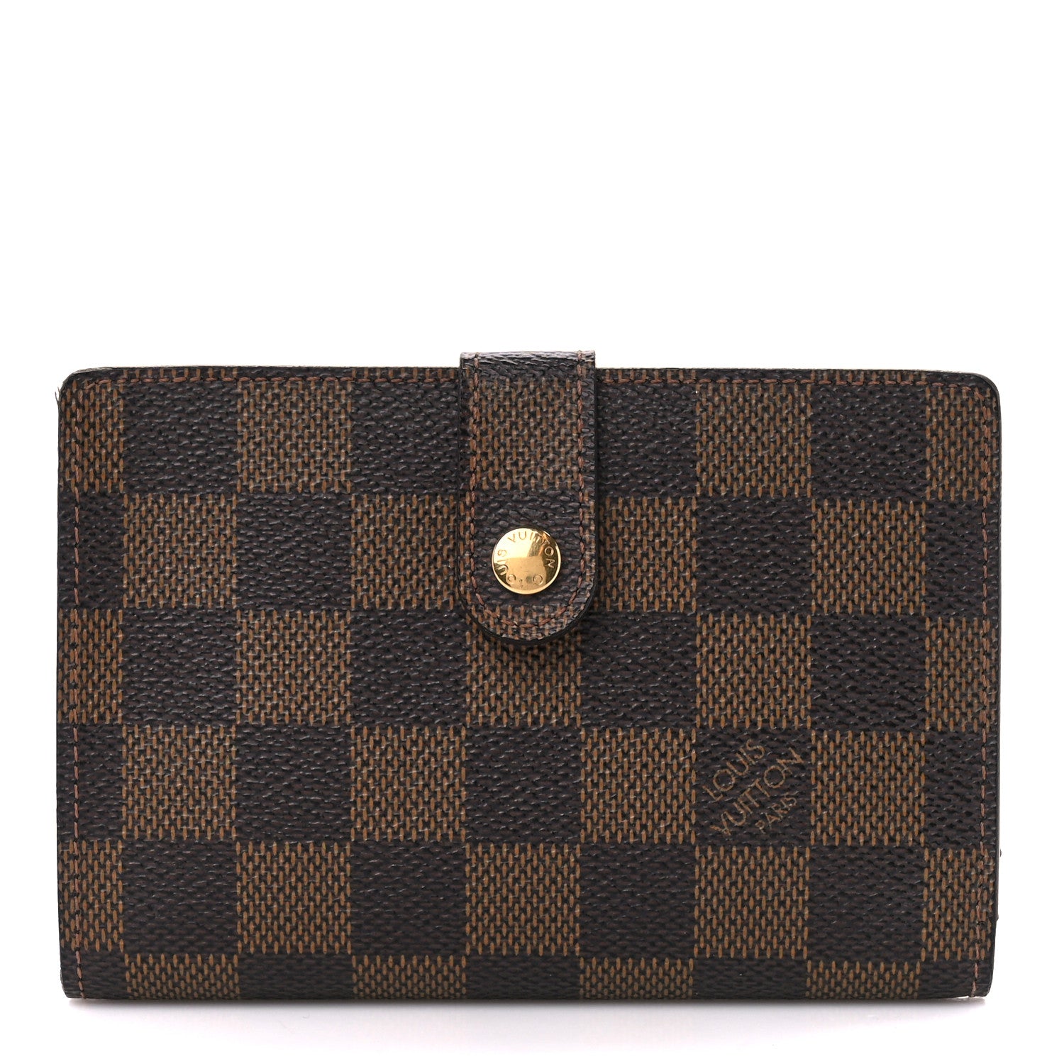 Louis Vuitton Damier Ebene French Purse Wallet 1 of 13