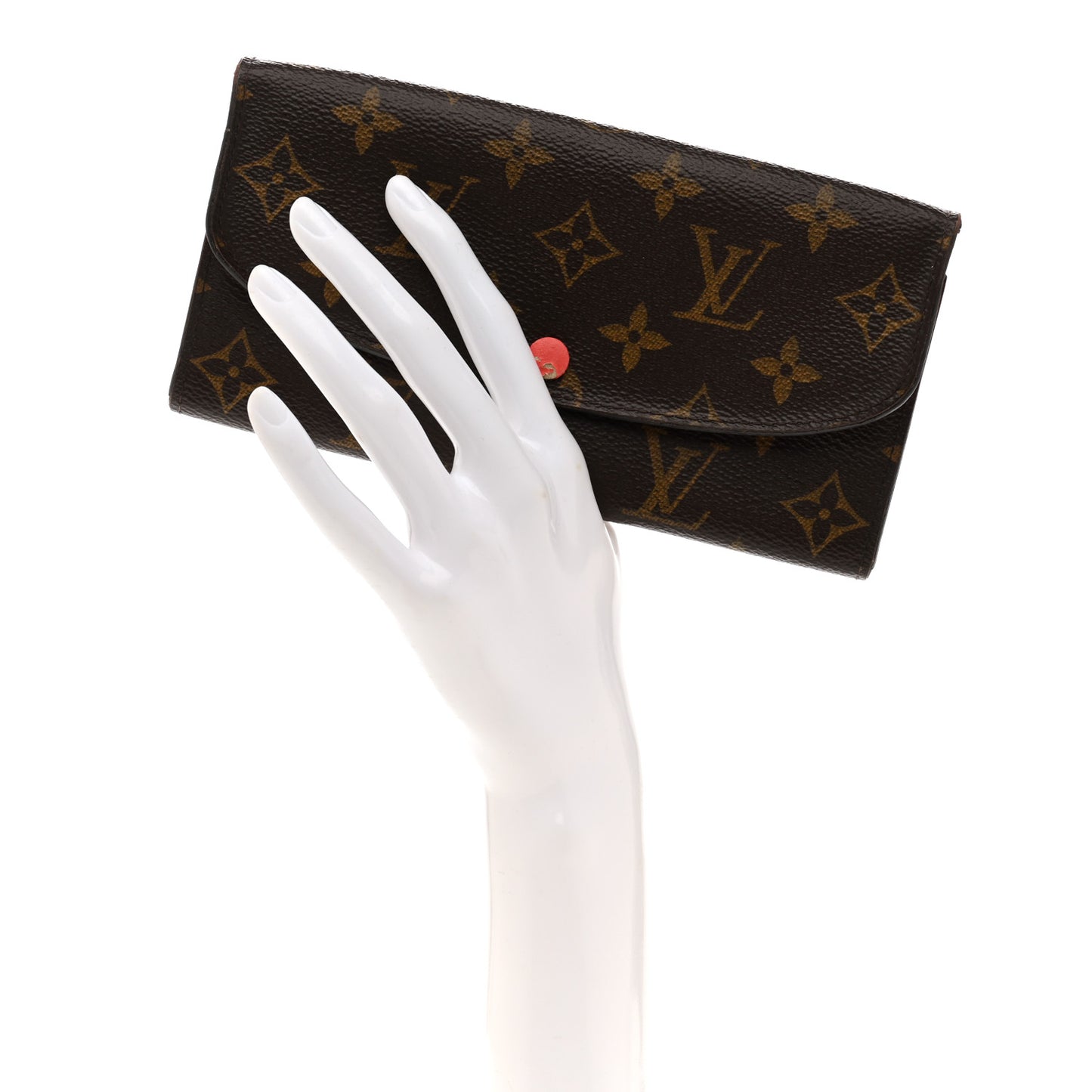 Monogram Emilie Wallet Poppy