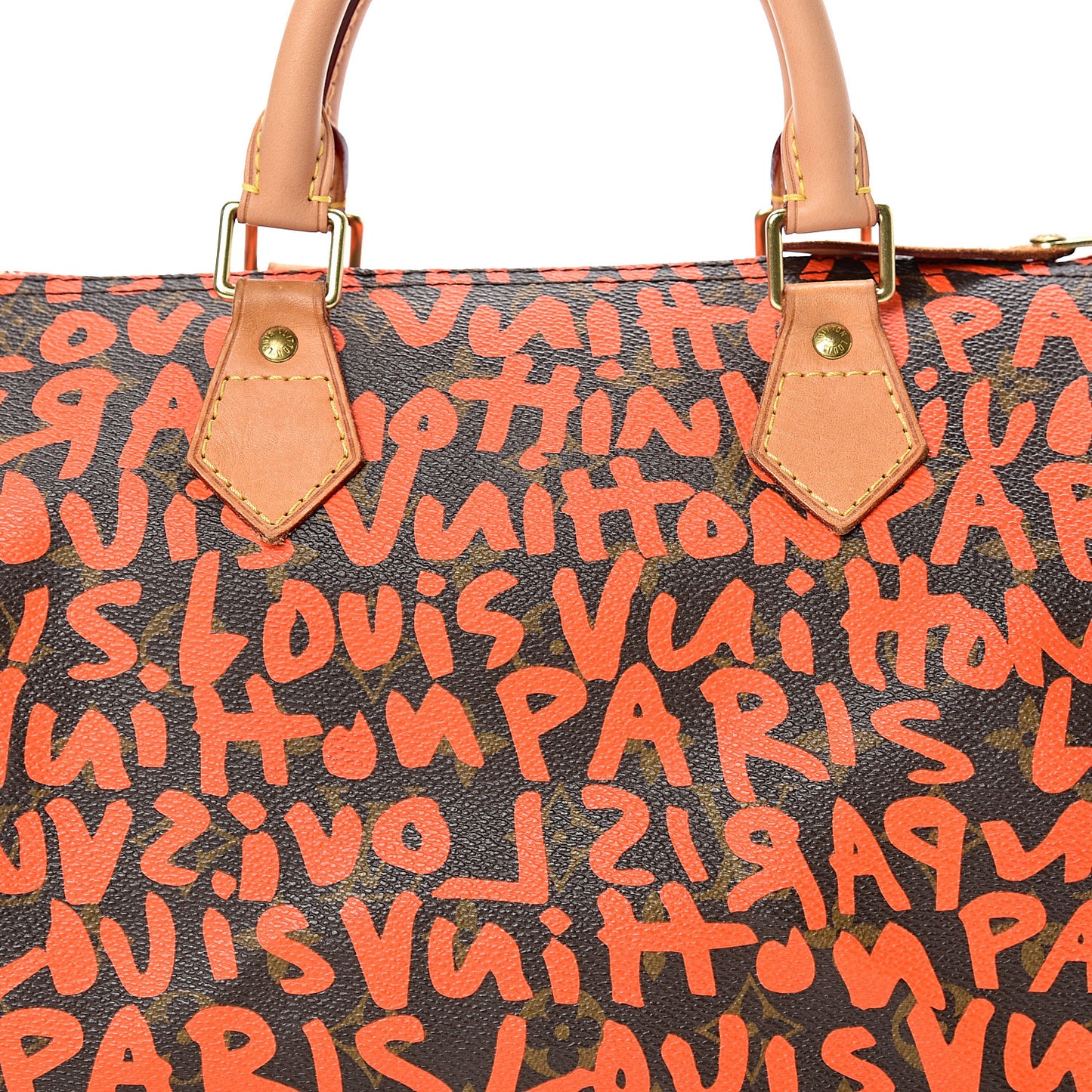 Monogram Graffiti Speedy 30 Orange
