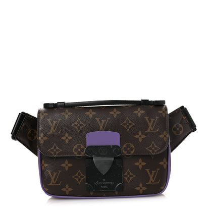 Louis Vuitton Monogram S Lock Sling Bag Purple 1 of 10