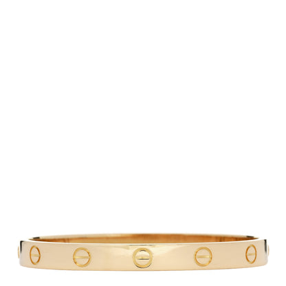 Cartier 18K Yellow Gold LOVE Bracelet 16 2 of 7