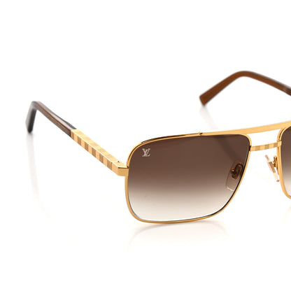 Louis Vuitton Attitude Sunglasses Z0259U Gold 7 of 7