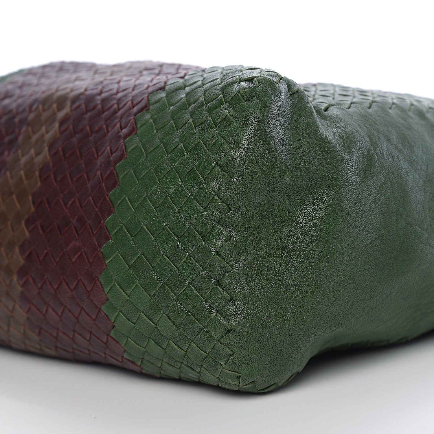 Bottega Veneta Goatskin Intrecciato Tote Green 8 of 8
