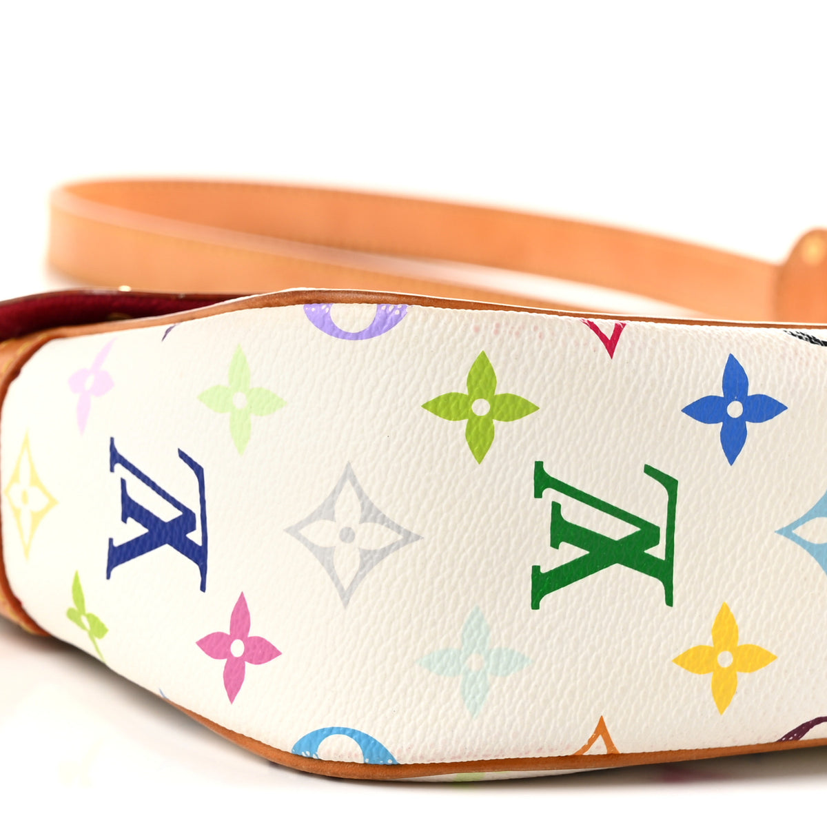 Louis Vuitton Monogram Multicolor Sologne White 8 of 10
