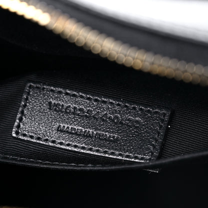 Saint Laurent Calfskin Matelasse Monogram Lou Camera Bag Black 7 of 10