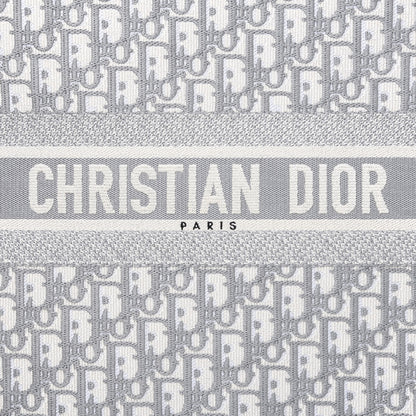 Christian Dior Oblique Large Book Tote Grey 9 of 9