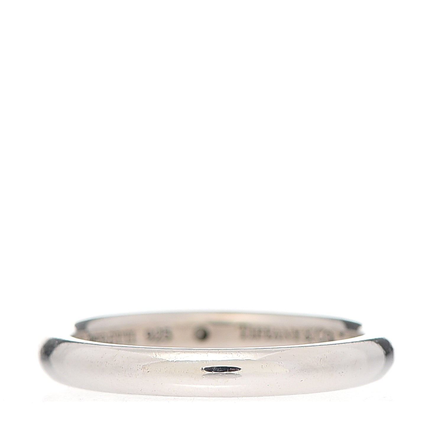 Sterling Silver Diamond Elsa Peretti Band Ring 50 5.5