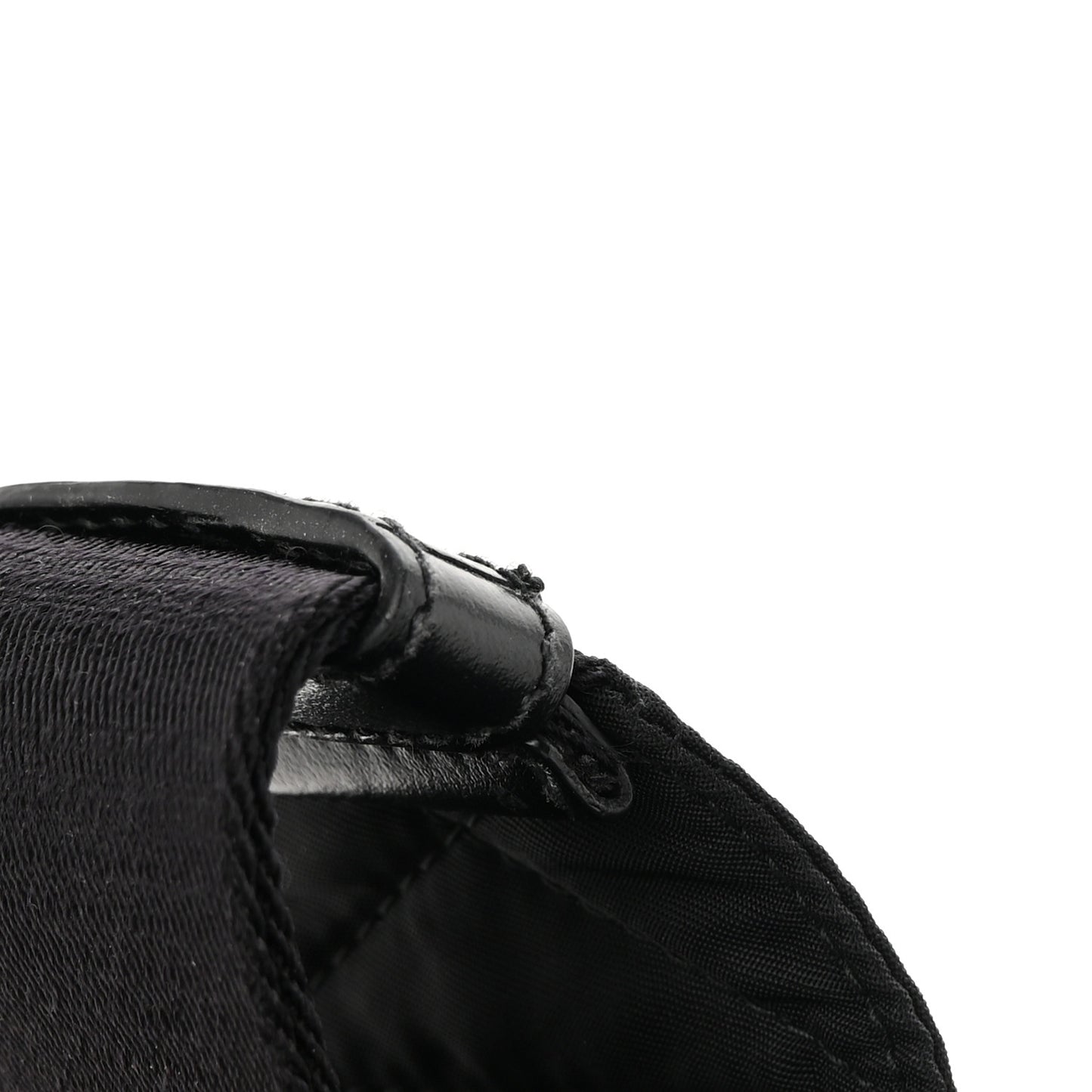 Tessuto Re-Nylon Logo Print Belt Bag Black