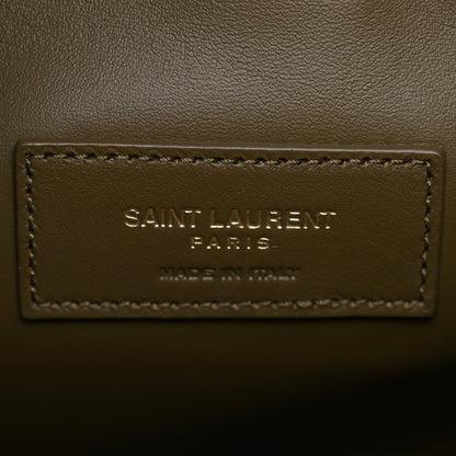 Saint Laurent Suede Large Le 5 A 7 Soft Hobo New Barley 6 of 10