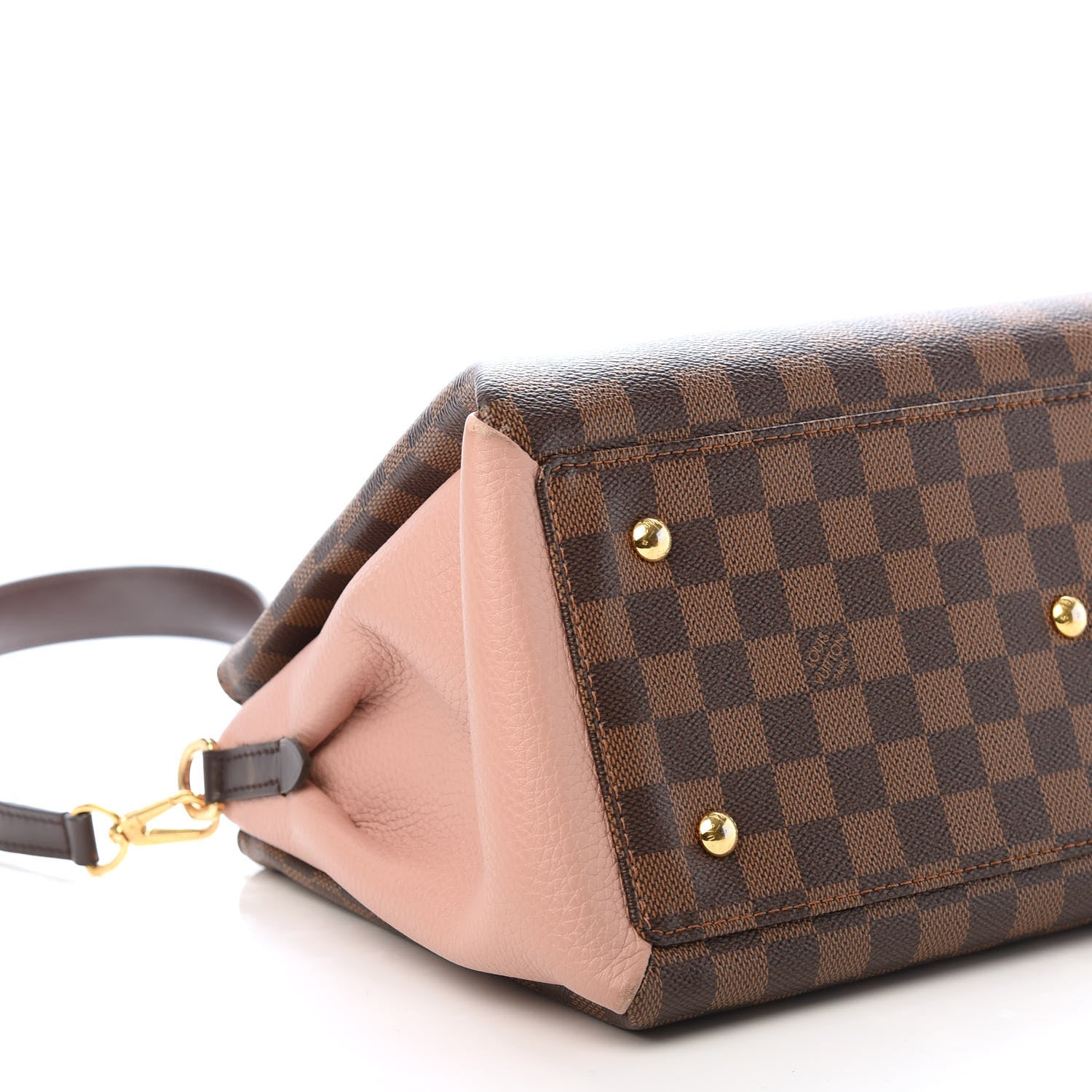 Louis Vuitton Cuir Taurillon Damier Ebene Normandy Magnolia 6 of 12