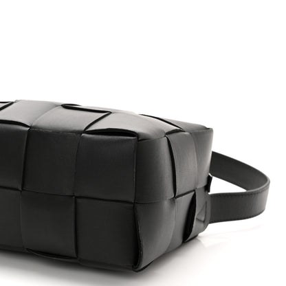 Bottega Veneta Lambskin Maxi Intrecciato Brick Cassette Bag Black 9 of 9