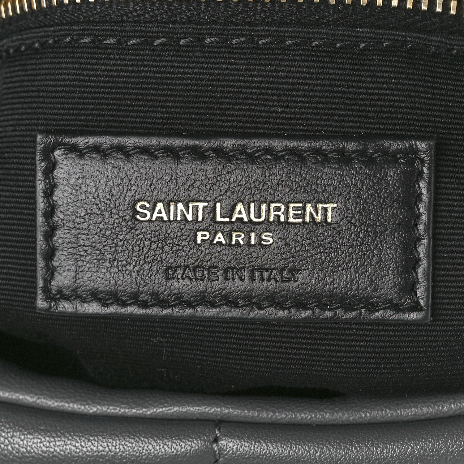 Saint Laurent Lambskin Quilted Small Loulou Puffer Monogram Chain Satchel Storm 7 of 12