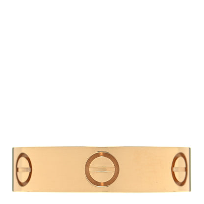 Cartier 18K Yellow Gold 5.5mm LOVE Ring 59 8.75 1 of 5