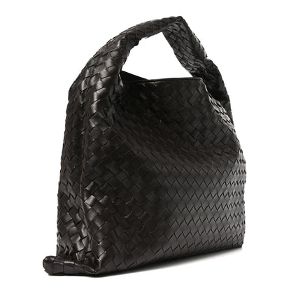 Bottega Veneta Calfskin Intrecciato Large Hop Fondant 2 of 10