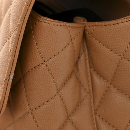 Chanel Caviar Quilted Small Coco Chain Handle Flap Brown 13 of 16