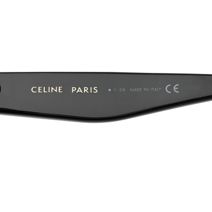 Celine Acetate Studded Mineral Round Sunglasses CL40031N Black 6 of 7