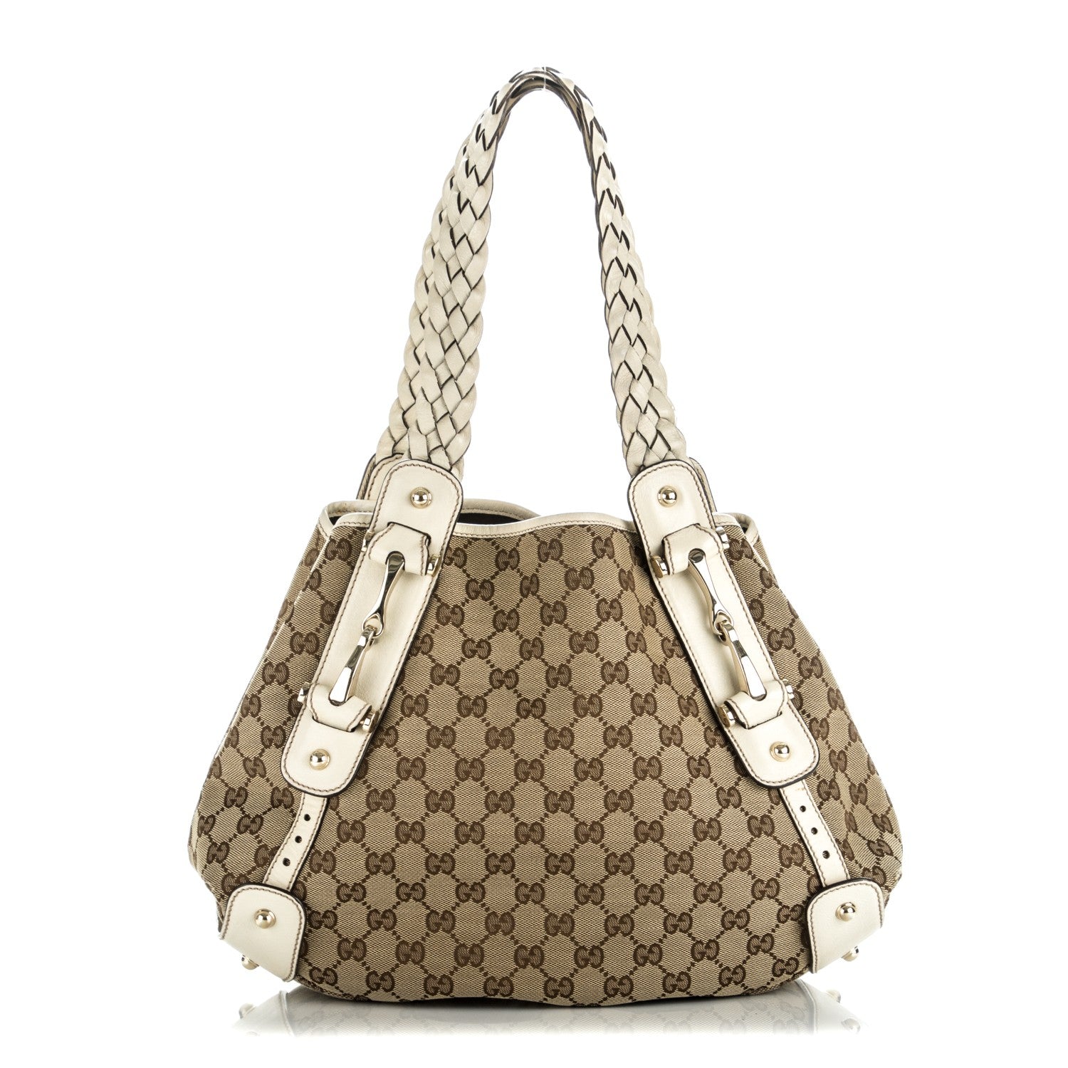 Gucci Monogram Small Pelham Shoulder Bag Off White 1 of 7
