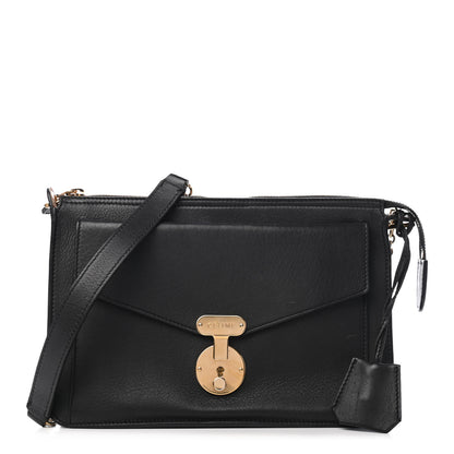 Celine Calfskin Envelope Shoulder Bag Black 1 of 14